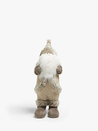 John Lewis & Partners Impressionism Standing Santa Gonk Figure