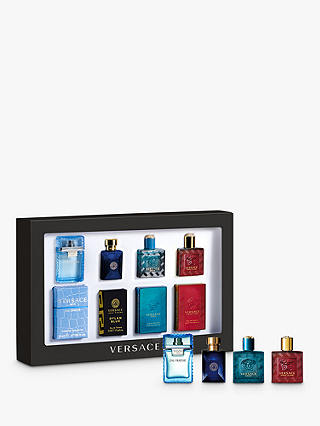 Versace Men's Mini Fragrance Gift Set, 4 x 5ml