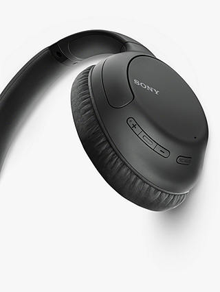Sony WH-CH710N Noise Cancelling Wireless Bluetooth NFC Over-Ear Headphones with Mic/Remote, Black