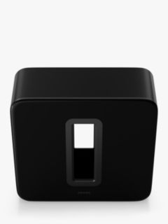 Drejning squat fremstille Sonos Sub (Gen 3) Wireless Subwoofer, Black