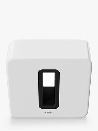 Sonos Sub (Gen 3) Wireless Subwoofer, White