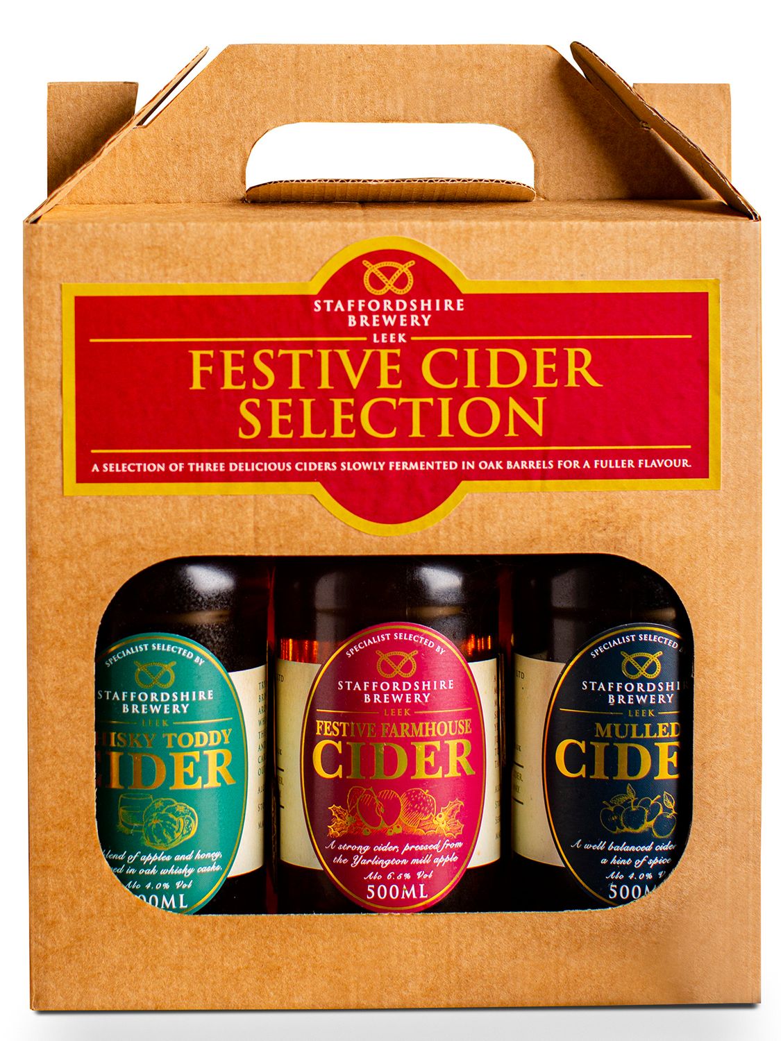 Cottage Delight Festive Ciders, 3x 300ml