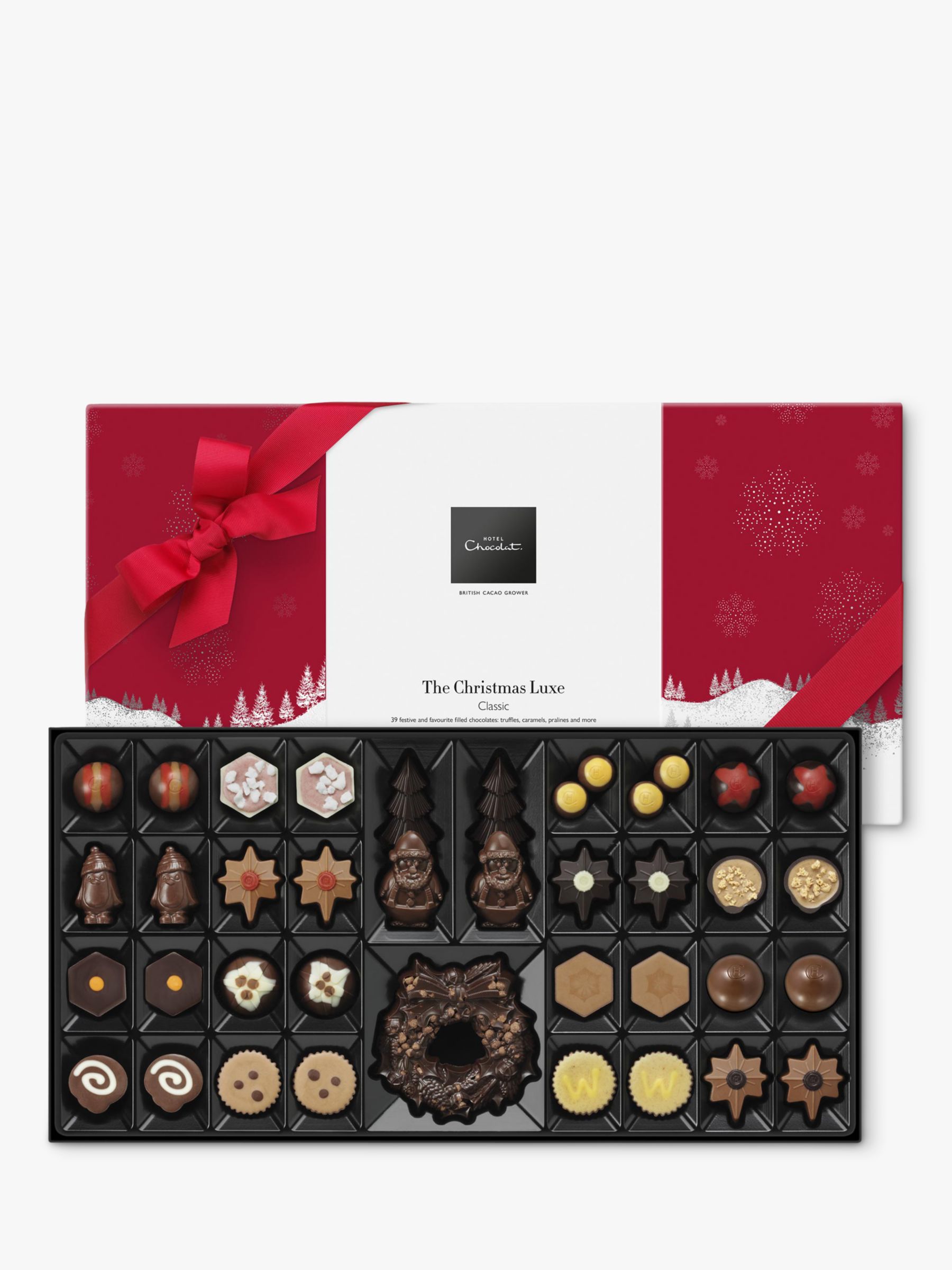 Hotel Chocolat The Christmas Luxe, 465g at John Lewis & Partners