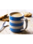 Cornishware Striped Mug, 280ml, Blue/White