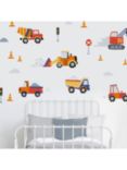little home at John Lewis Construction Wall Stickers, Multi