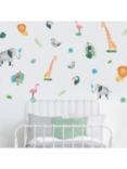 John Lewis Safari & Friends Wall Stickers, Multi