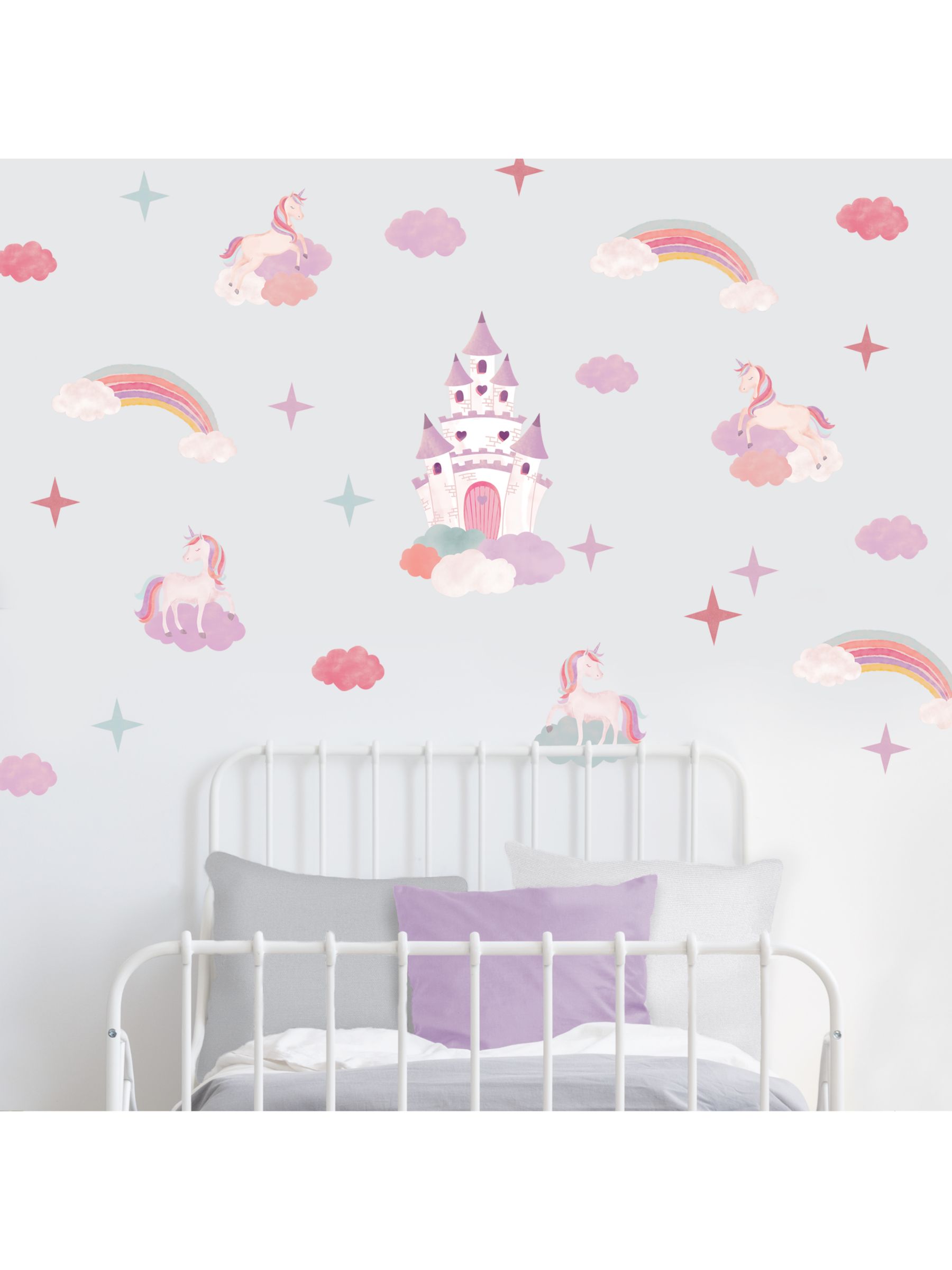 Unicorn Wall Sticker For Girls Room – Designed Beginnings