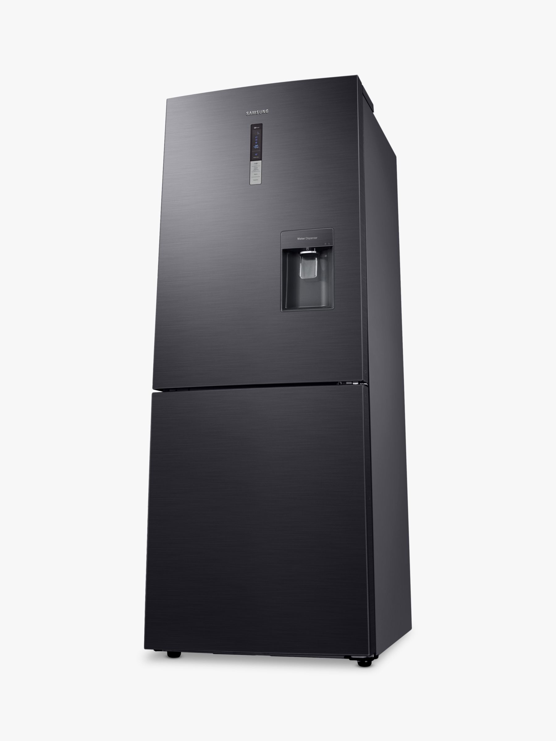 Lamona FLM6351 Freestanding 70/30 Black Stainless Steel Fridge Freezer