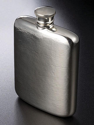 Royal Selangor Hand Finished Generic Collection Pewter Hip Flask 130ml
