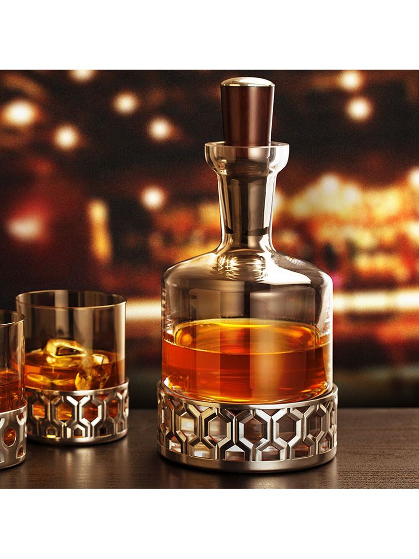 Royal Selangor Hexagon Whisky Decanter, 750ml