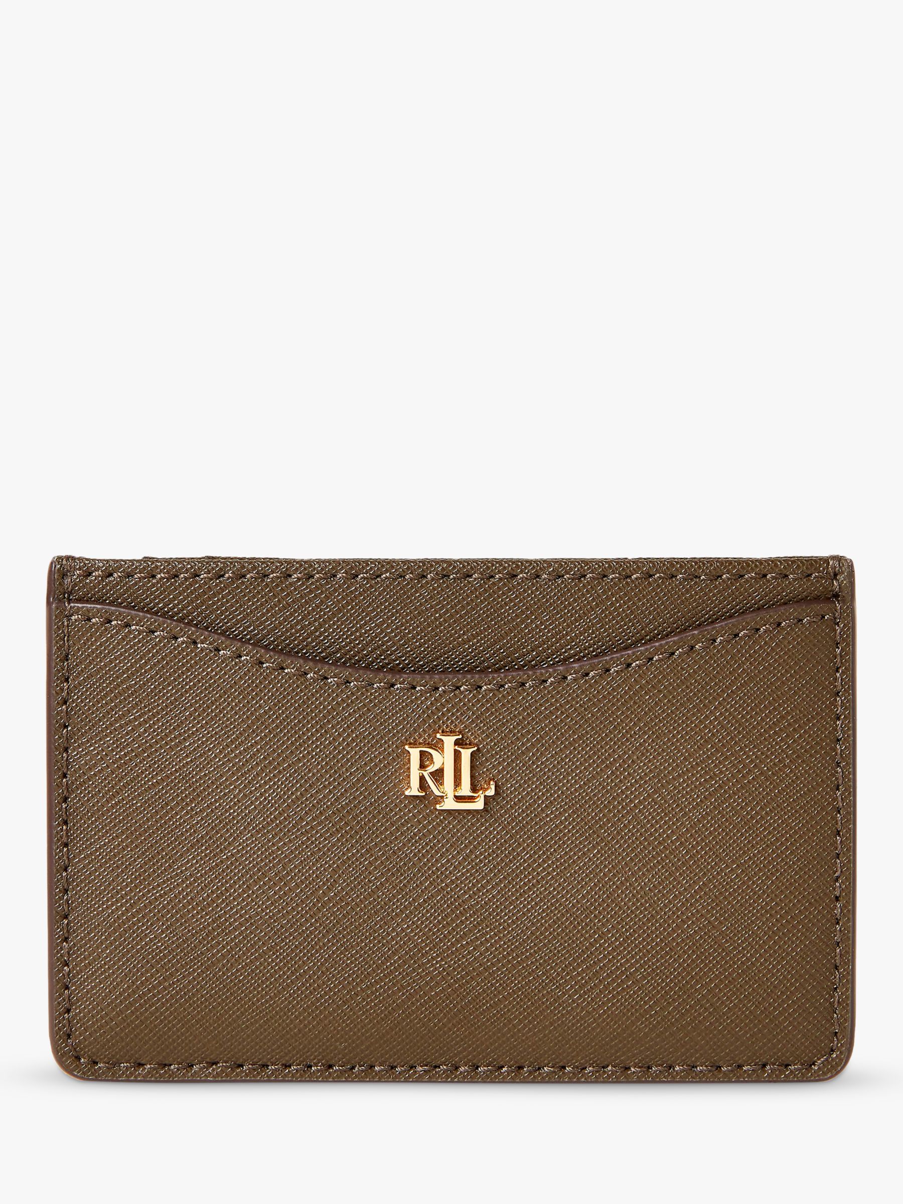 Lauren Ralph Lauren Slim Leather Card Holder at John Lewis & Partners