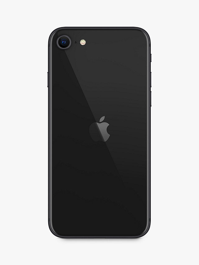 2020 Apple iPhone SE, iOS 13, 4.7", 4G LTE, SIM Free, 64GB, Black