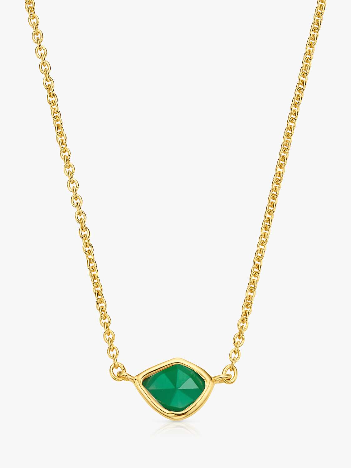 Buy Monica Vinader Siren Mini Nugget Chain Necklace Online at johnlewis.com