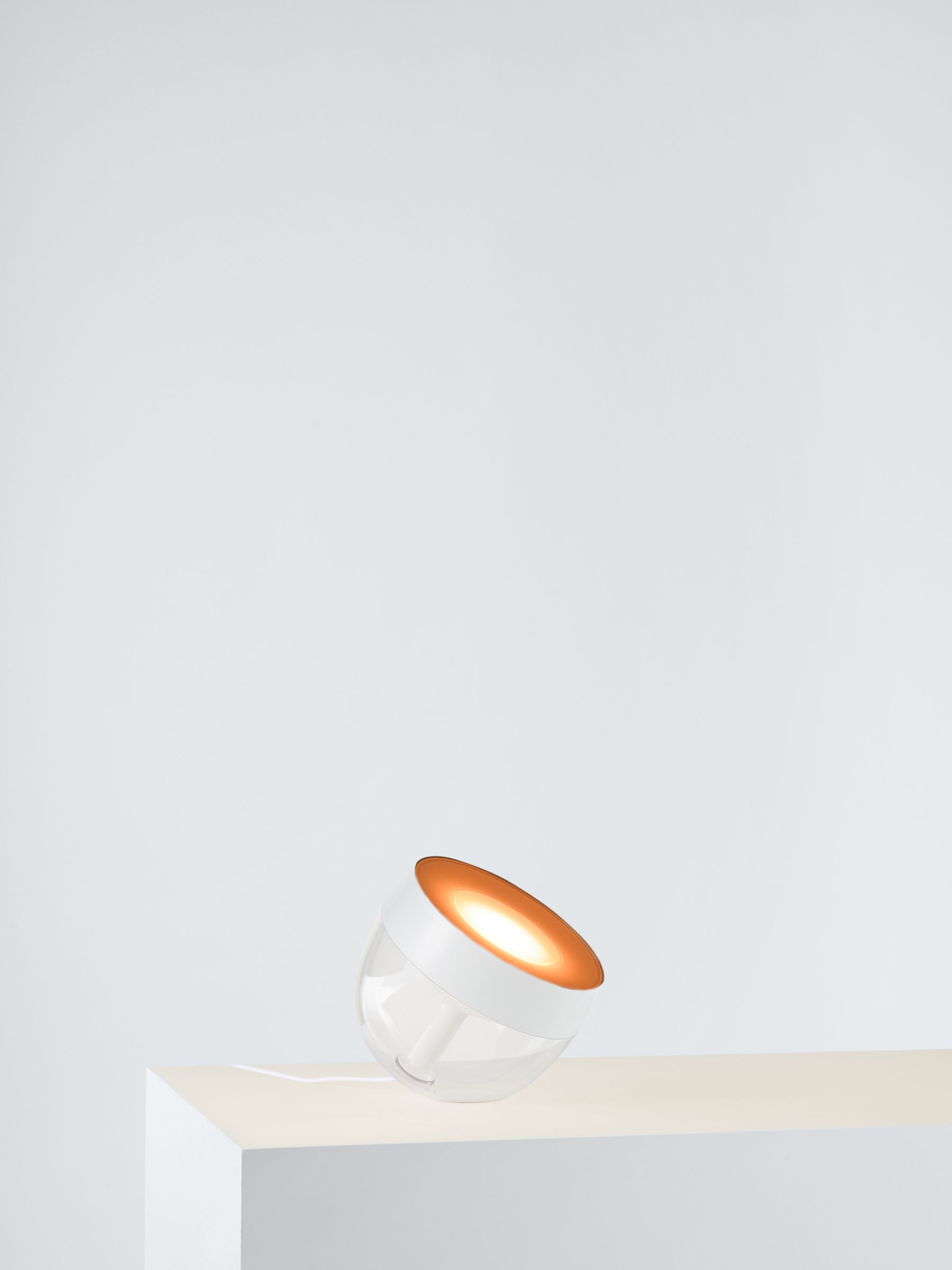 Photo of Philips hue white and colour ambiance iris led smart table lamp with bluetooth white