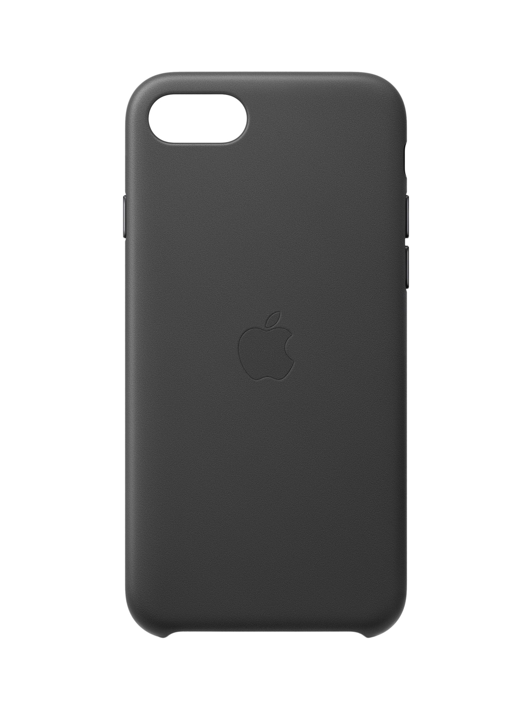 Apple Leather Case for iPhone 7 / 8 / SE (2020), Black
