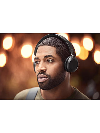 Jabra Elite 45h Wireless Bluetooth On-Ear Headphones with Mic/Remote, Titanium Black