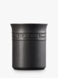 Le Creuset Stoneware Utensil Pot, Small, 1.1L, Satin Black