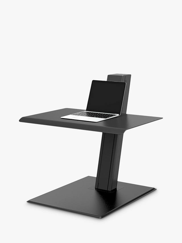johnlewis.com | Humanscale QuickStand Eco Portable Sit/Stand Laptop Workstation, Black