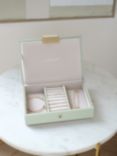 Stackers Mini Jewellery Box Lid, Sage Green