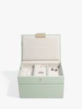 Stackers Mini Jewellery Box, Sage Green