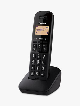 Panasonic KX-TGB610EB Digital Cordless Telephone with Nuisance Call Block, Single DECT