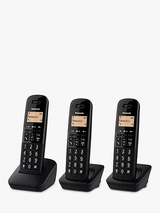 Panasonic KX-TGB613EB Digital Cordless Telephone with Nuisance Call Block, Trio DECT