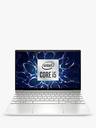 HP ENVY 13-ba0002na Laptop, Intel Core i5 Processor, 8GB RAM, 512GB SSD, 13.3", Full HD with HP Sure View, Natural Silver