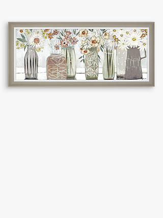 Sabrina Roscino - Blossom Evolution Framed Canvas, 54 x 121cm, Multi