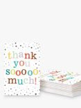 Caroline Gardner Thank You Note Cards, Pack of 10