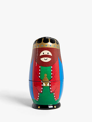 John Lewis & Partners Pop Art Nativity Russian Dolls, Set of 6