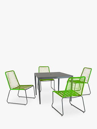 KETTLER Metro 4-Seater Garden Dining Table & Chairs Set