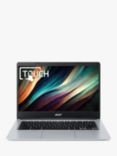 Acer 314 Chromebook Laptop, Intel Celeron Processor, 4GB RAM, 64GB eMMC, 14" Full HD Touchscreen, Silver