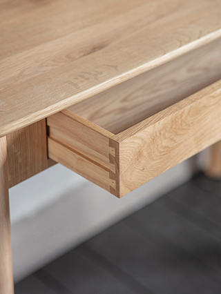 Gallery Direct Kingham Console Table Oak, Callery Console Table