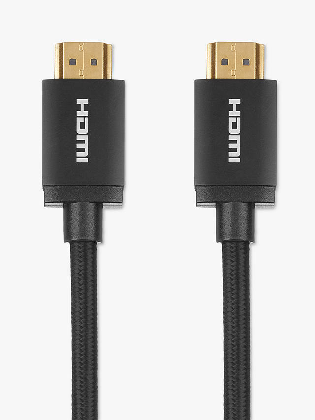 John Lewis 8K HDMI Cable, 3m, Black