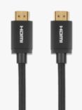 John Lewis & Partners 8K HDMI Cable, 3m, Black