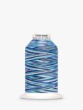 Gütermann creativ Bulky-Lock 80 Sewing Thread, 1000m, Blue Multi
