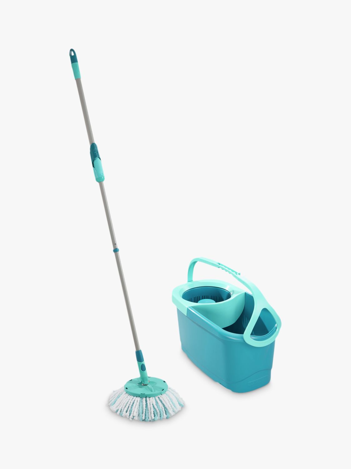 Ultra Absorbent Micro Fibre Mop Head Washable at 60° Leifheit Replacemant mop head Power Mop 3in1 8,5 x 8,5 x 31cm Turquoise Power Pick up 