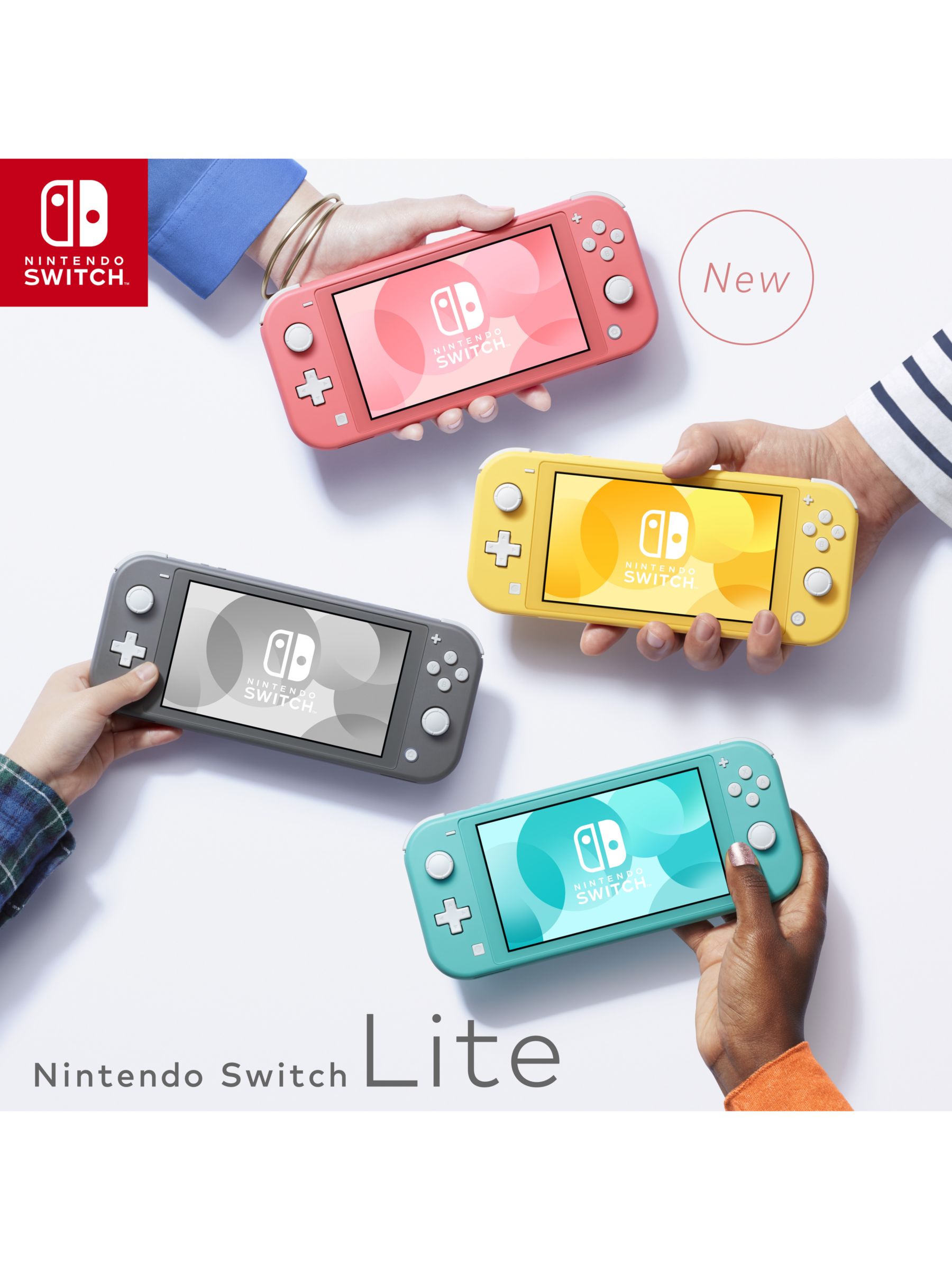 Nintendo Switch Lite Handheld Console Coral | GameStop