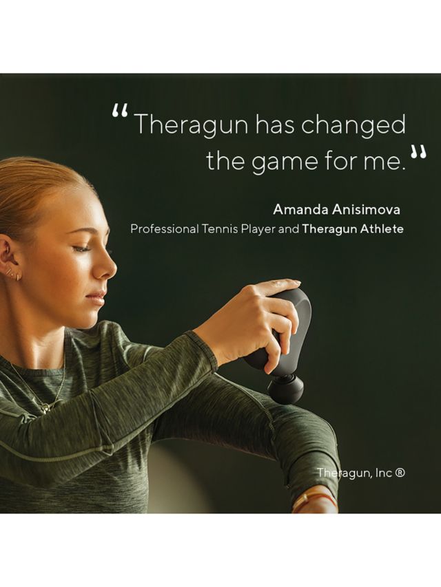 Theragun Mini Percussive Therapy Massager by Therabody, Black