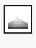 Pier 3 - Framed Print & Mount, 56 x 56cm, Black/White