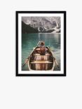 Pragser Wildsee 2 - Framed Print & Mount, 66 x 51cm, Multi