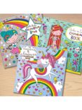 Rachel Ellen Unicorns, Under the Sea & Girls Rule Colouring Books