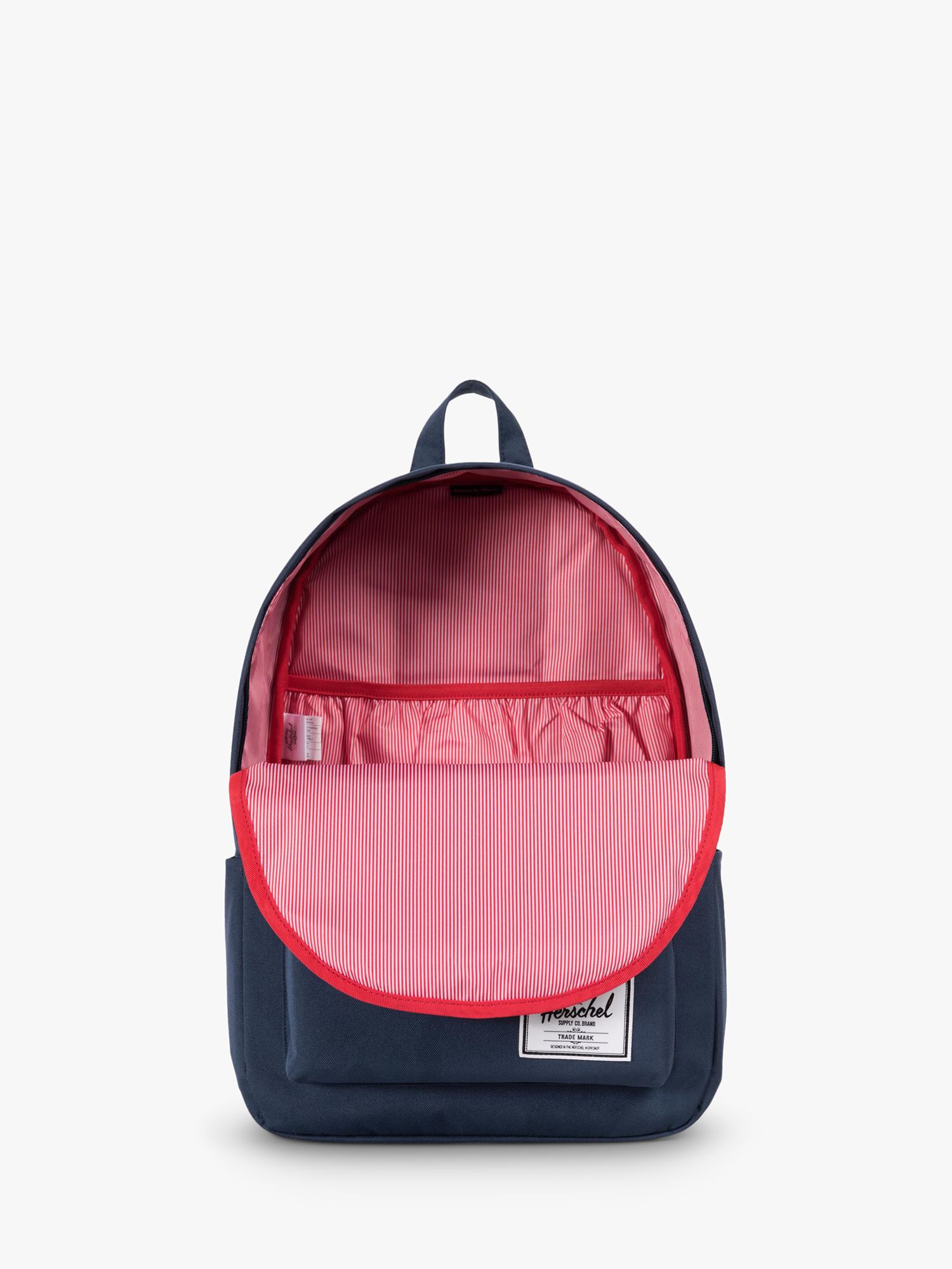 Herschel Supply Co. Classic XL Backpack, Navy at John Lewis & Partners