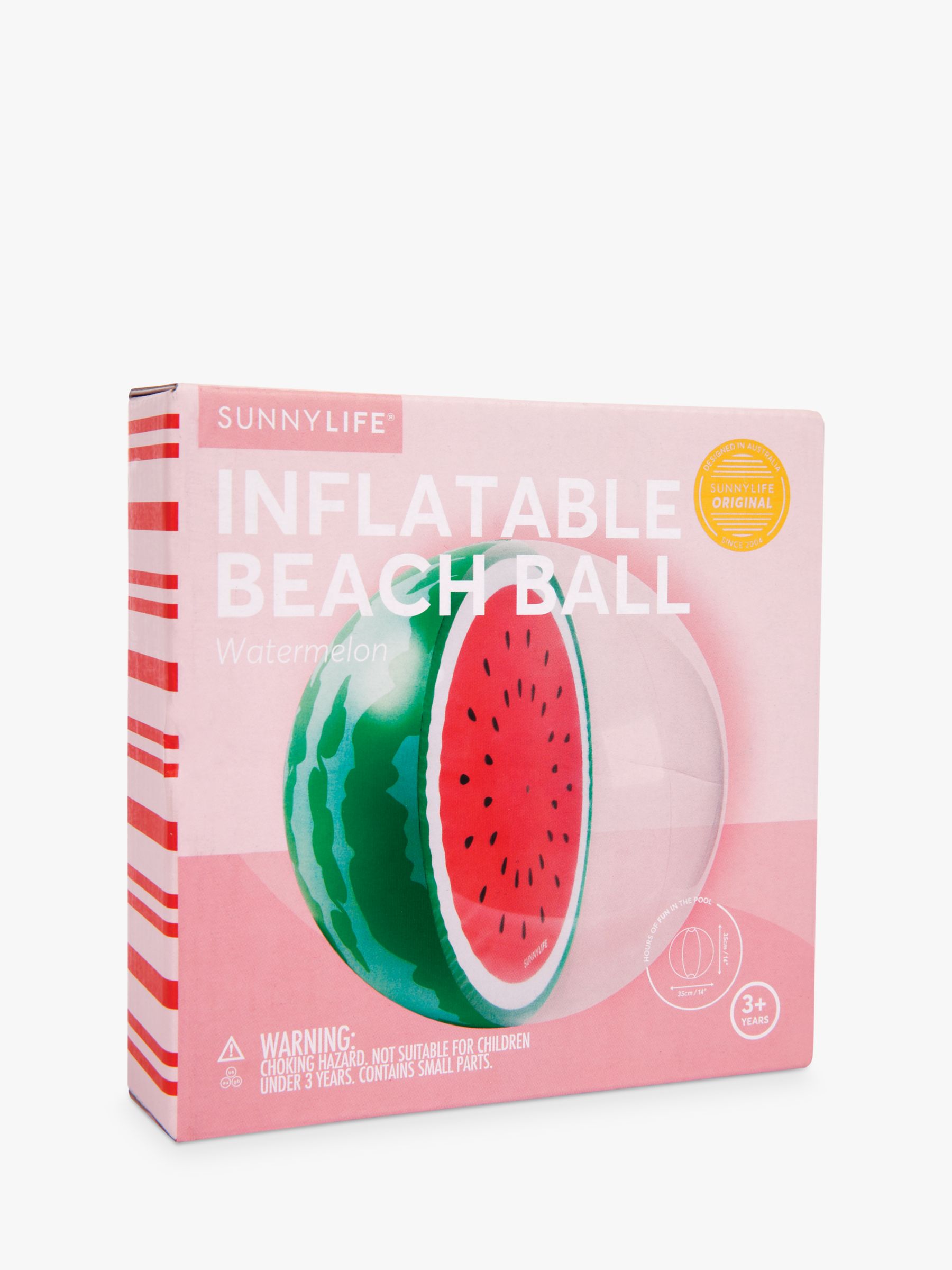 watermelon beach ball