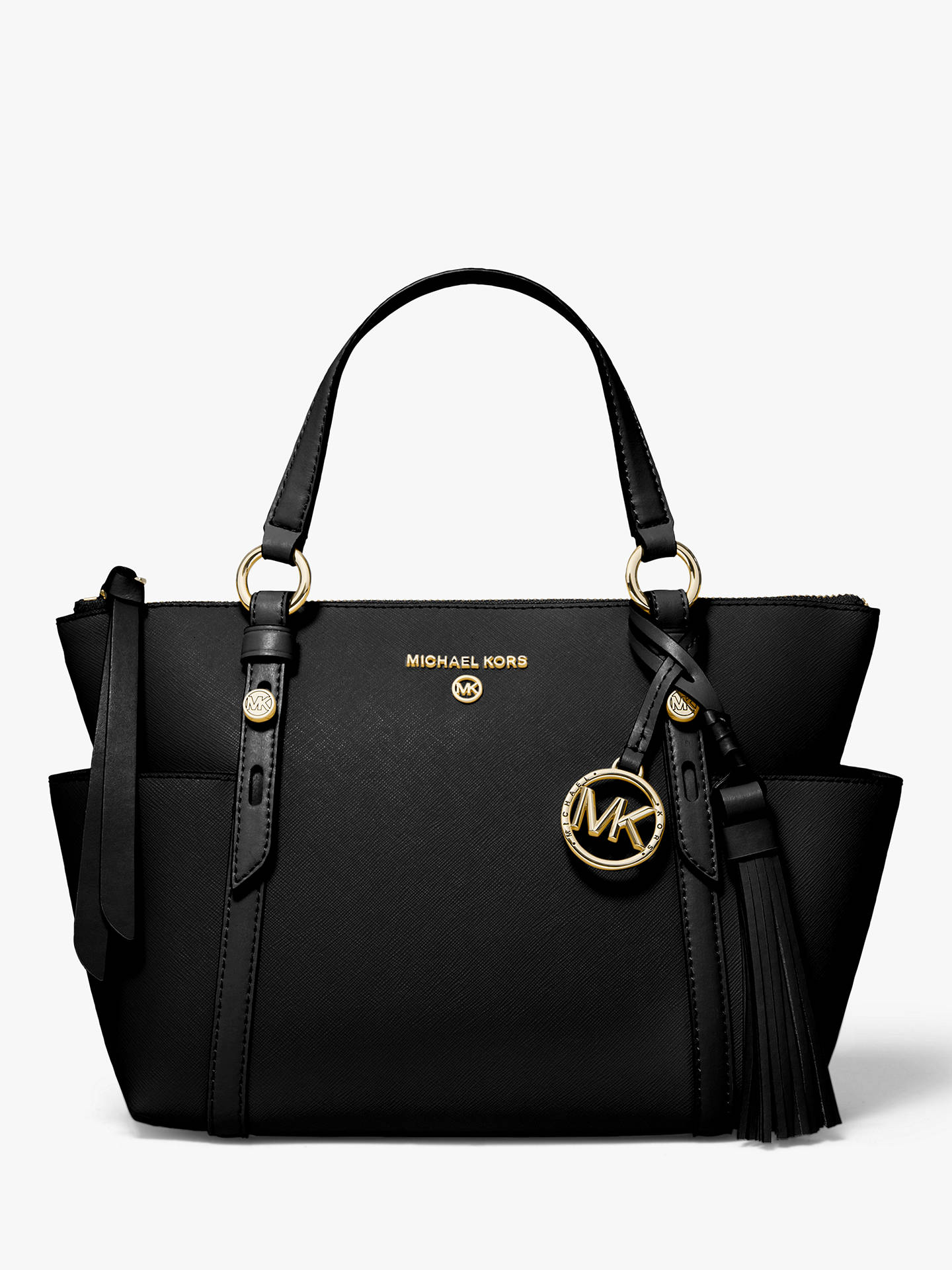 MICHAEL Michael Kors Nomad Small Leather Tote Bag at John Lewis amp Partners
