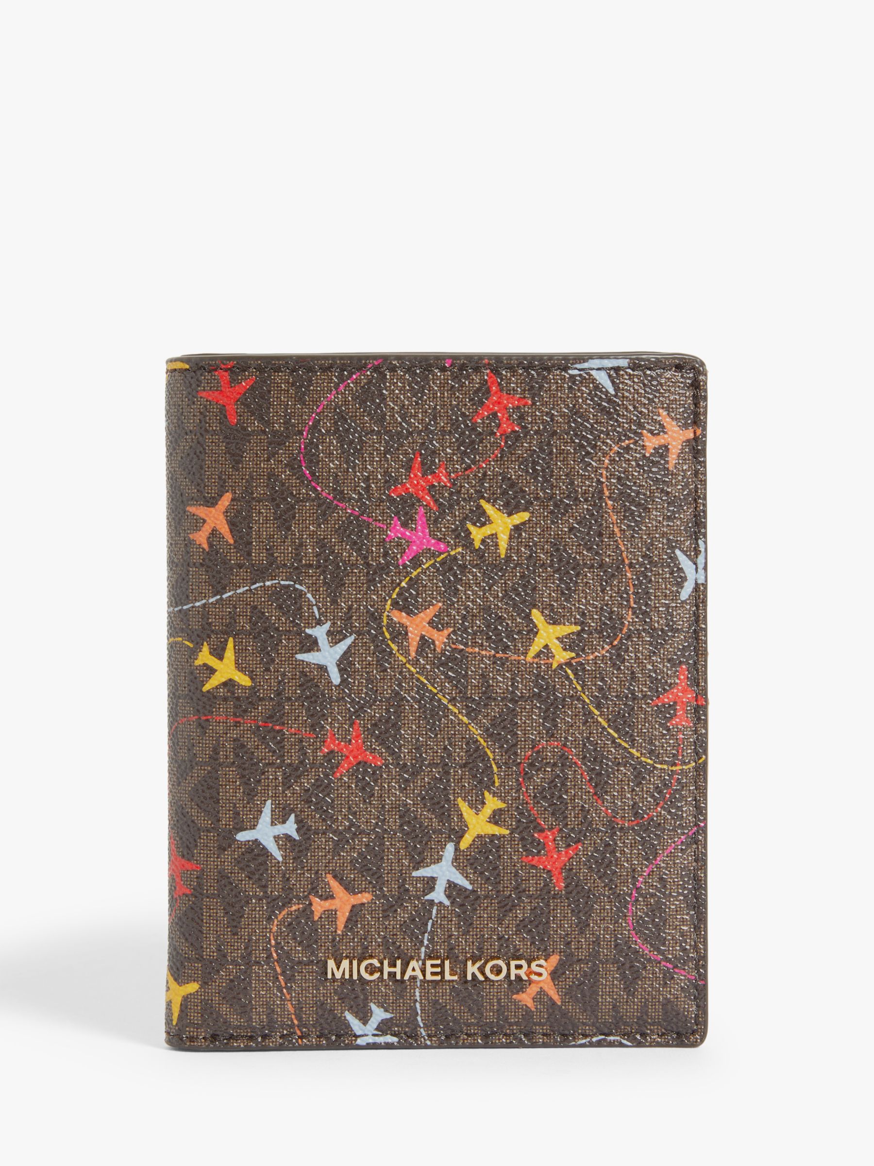 MICHAEL Michael Kors, Accessories, Michael Kors Passport Holder Limited  Edition Airplane Print