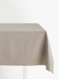 John Lewis & Partners Plain Acrylic PVC Tablecloth Fabric, Green