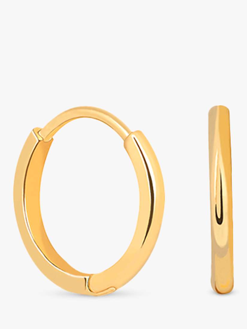 Astrid & Miyu Mystic Hoop Earrings, Gold at John Lewis & Partners