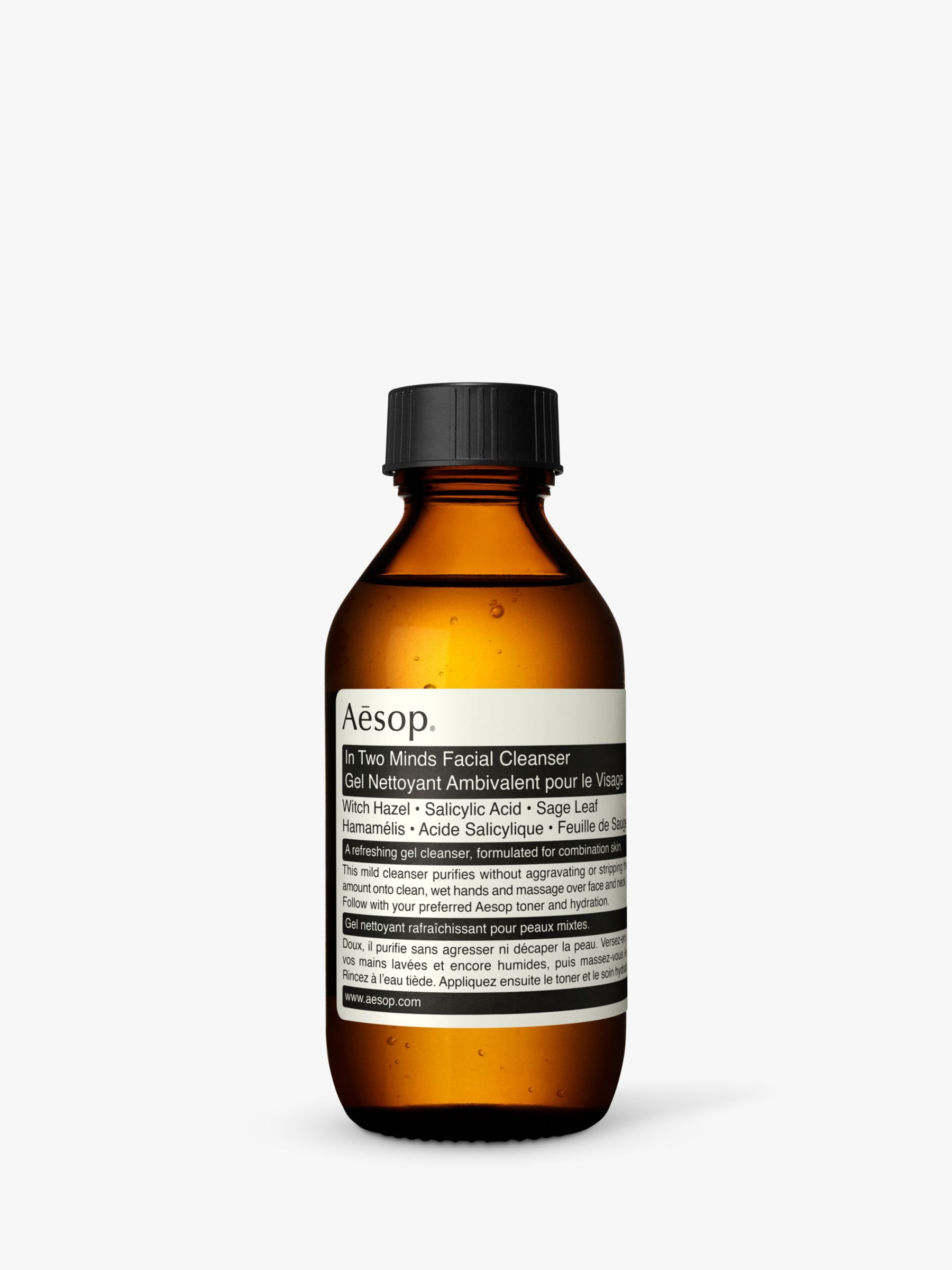 Aesop In Two Minds Facial Cleanser, 100ml at John Lewis & Partners