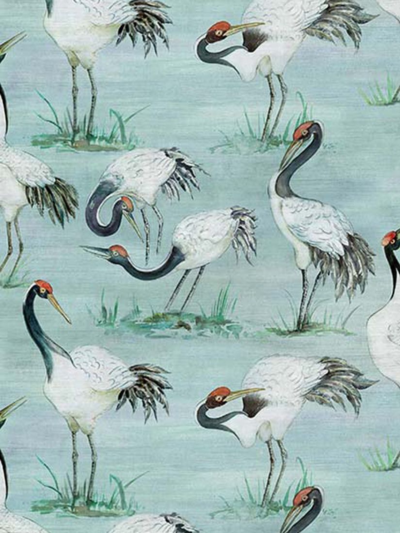 Osborne & Little Cranes Wallpaper, W7456-02